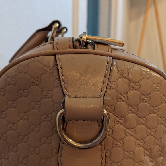 Gucci Guccissima Boston leather bag - Picture 5 of 14